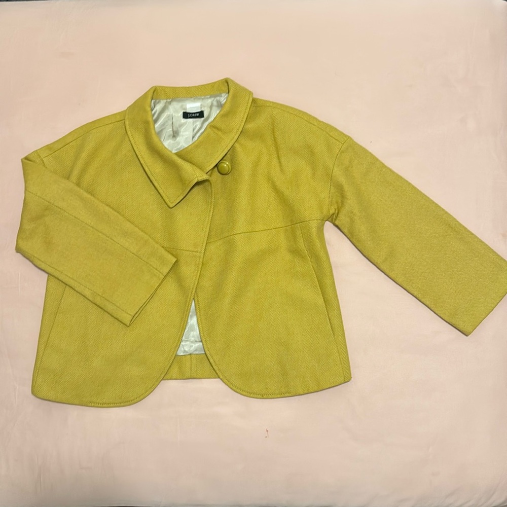 J. Crew Golden Yellow Blazer
